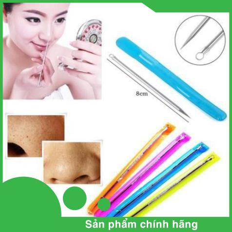 Que Nặn Mụn- kim nặn mụn, cây lấy mụn 12cm dùng trong spa