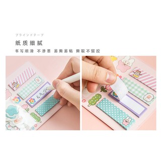 (SIÊU HOT) Bộ Sticker Trang Trí Cute + Giấy Note bella