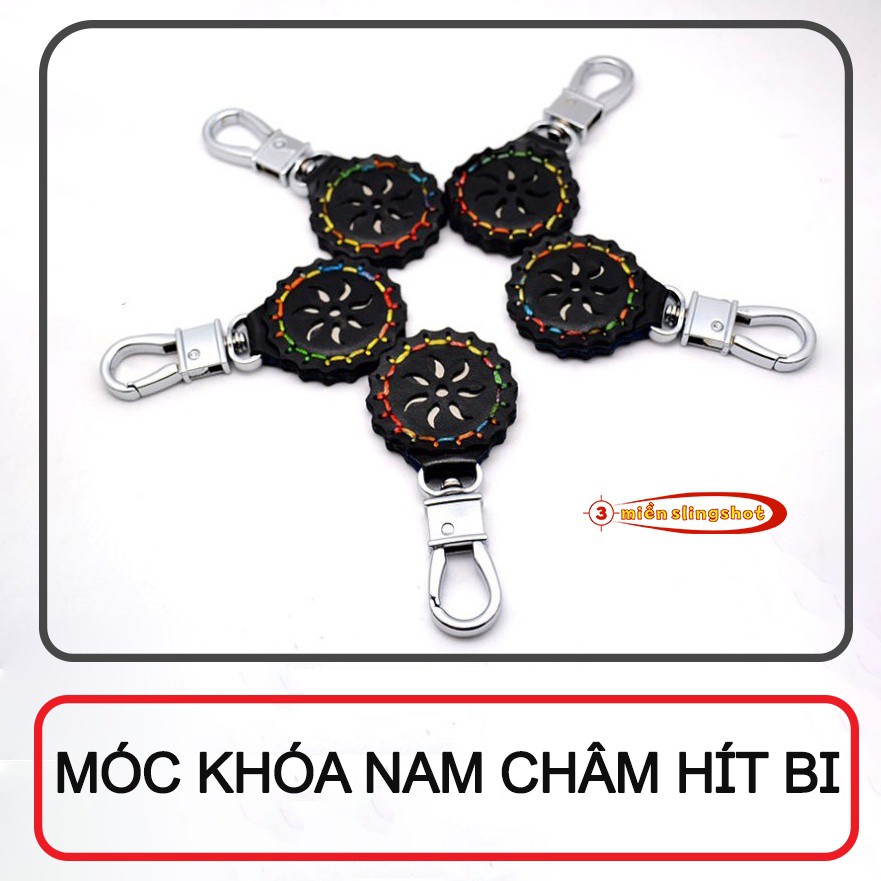 Móc Khóa Nam Châm Hít Bi Siêu Cấp