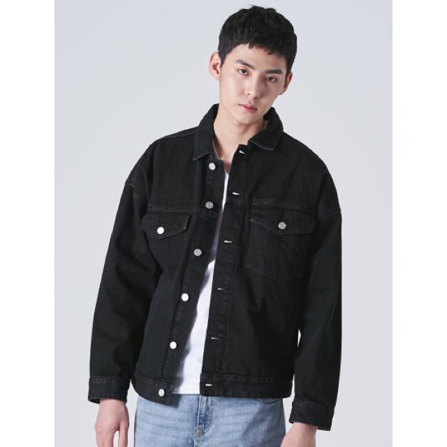 Áo khoác jeans nam xuất Hàn
