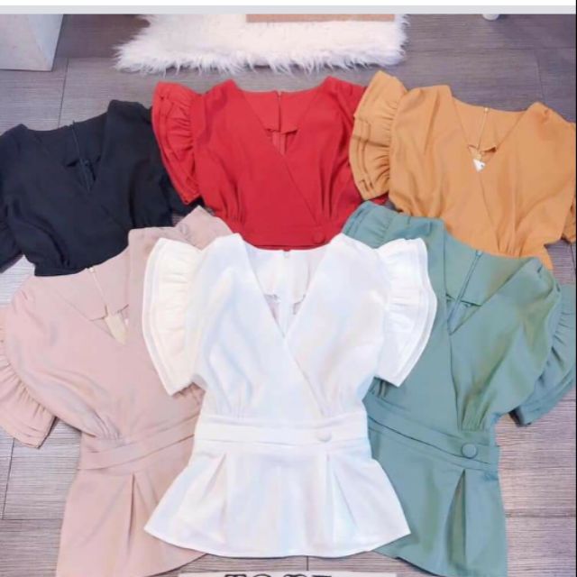 Áo peplum nữ