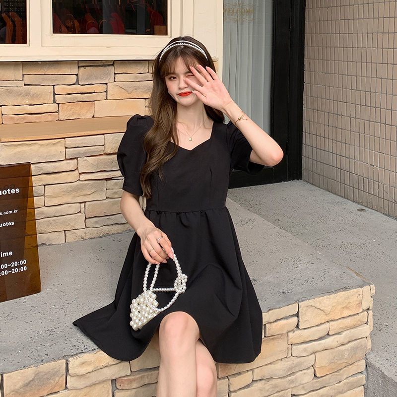 Đầm Nữ Tay Ngắn Hở Lưng Thời Trang Quyến Rũ