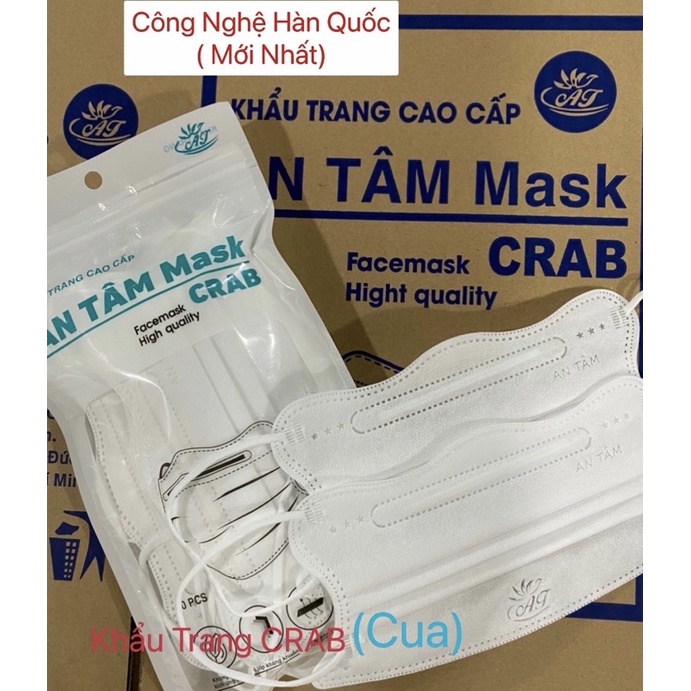 Thùng 300 Cái KHẨU TRANG CUA KINGCARB CHÍNH HÃNG DÀY DẶN ÔM SÁT MẶT