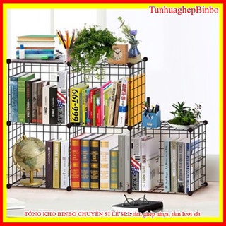 TẤM NHỰA-LƯỚI SẮT LẮP  GHÉP ĐA NĂNG LÀM KỆ, TỦ, CHUỒNG NUÔI THÚ CƯNG, kệ sách, tủ sách