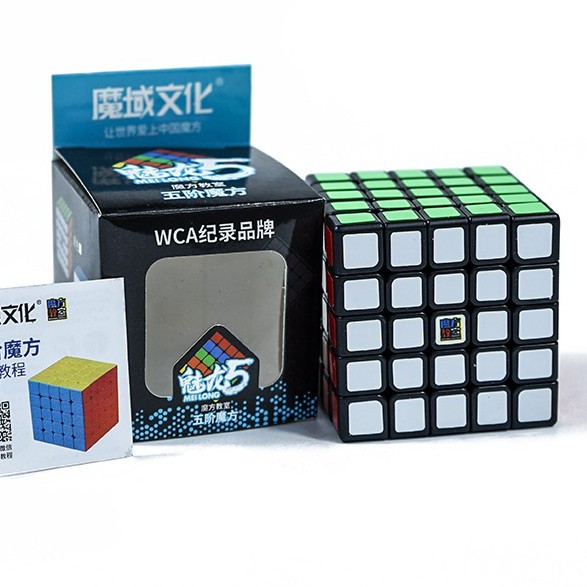 ComBo Rubik 3x3 4x4 5x5 MoYu Viền Đen / Sticker Hàng Đẹp, Xoay Trơn, Không Rít