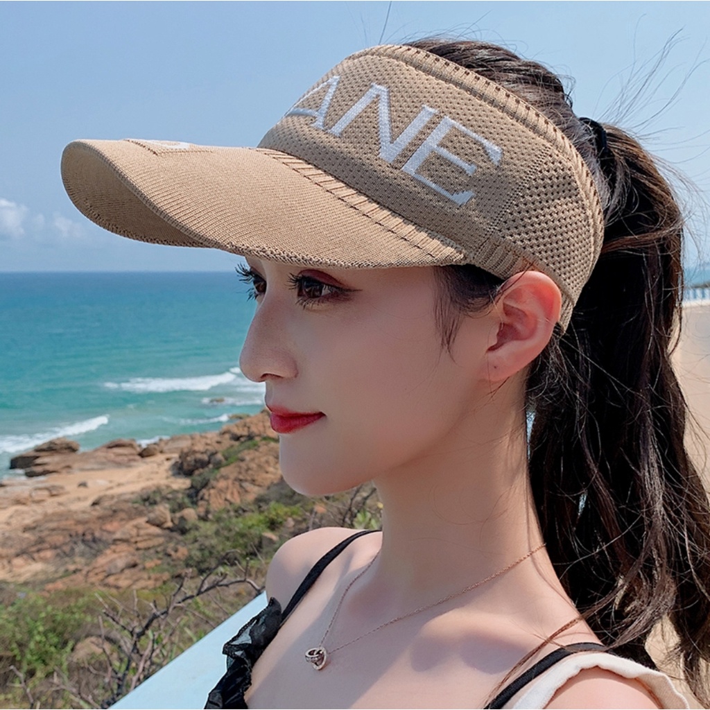 Mũ Lưỡi Trai Hở Chóp Thời Trang Nam Nữ Đi Biển Đi Du Lịch Dã Ngoại Siêu Ngầu