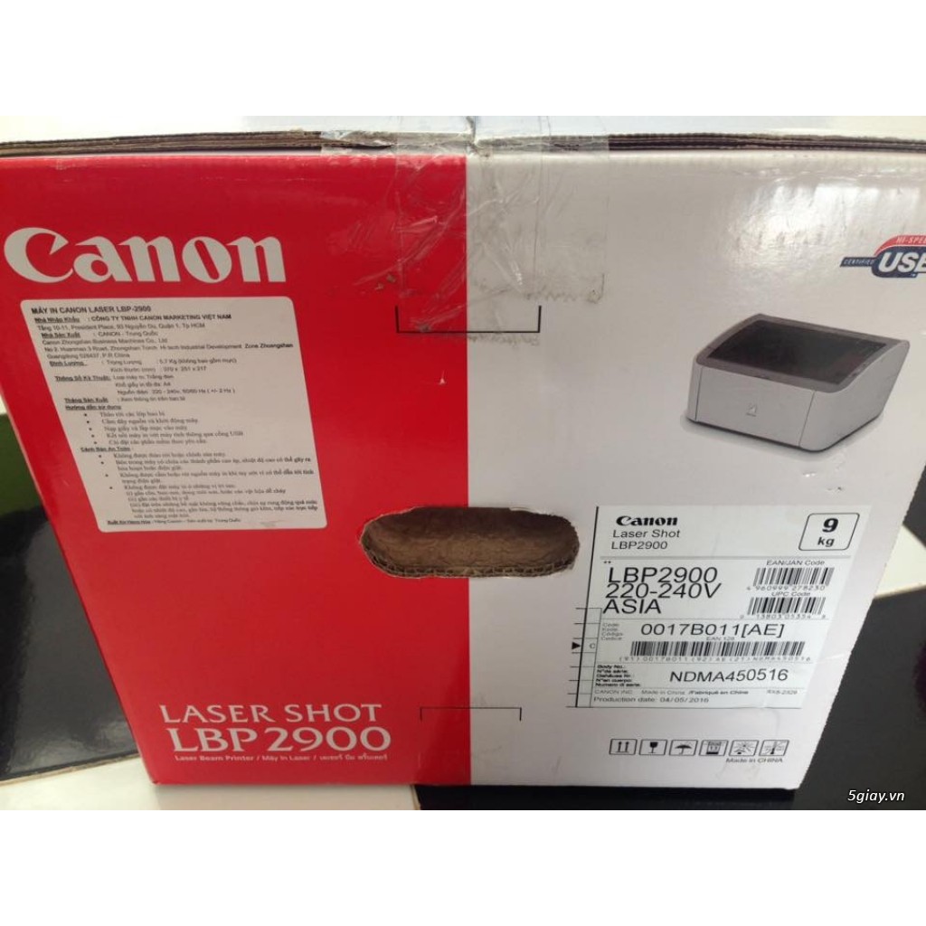 Máy in Canon LBP 2900 - Hàng chính hãng - BH 12 tháng | BigBuy360 - bigbuy360.vn