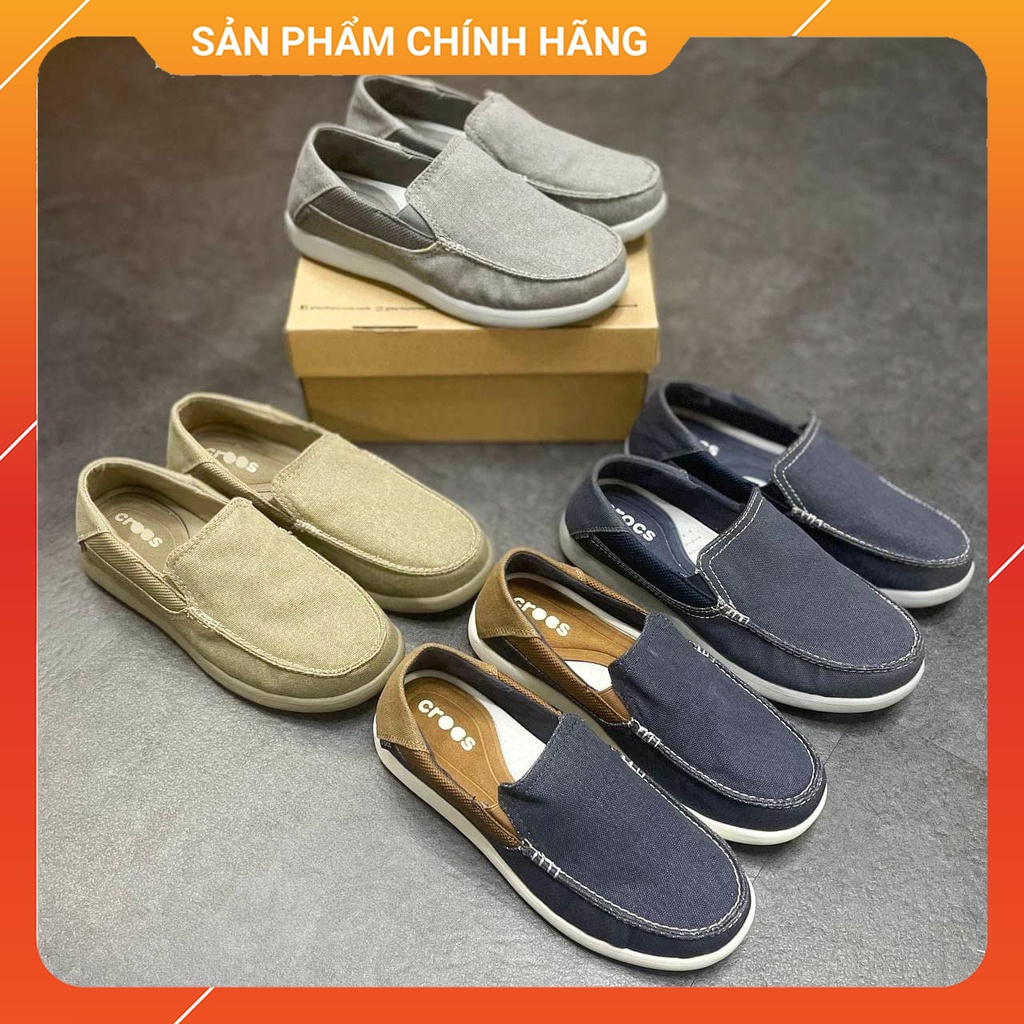 Cross Santa Cruz Deluxe slip on 2, chất liệu vải bố , đế chống trơn trượt, size 40 đến 43