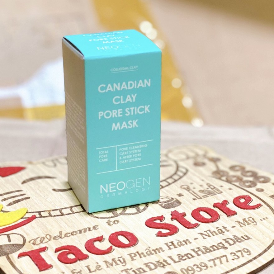 Thanh Lăn Đất Sét Neogen Canadian Clay Pore Stick mask