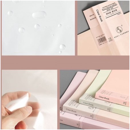 Bìa đựng tài liệu a4 trong suốt 20/ 40/ 80/ 100 trang