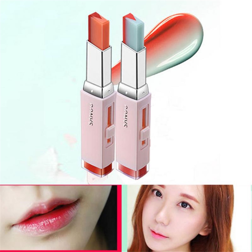 Son môi 2 tông màu dưỡng ẩm chống nước bền màu lâu dài | BigBuy360 - bigbuy360.vn