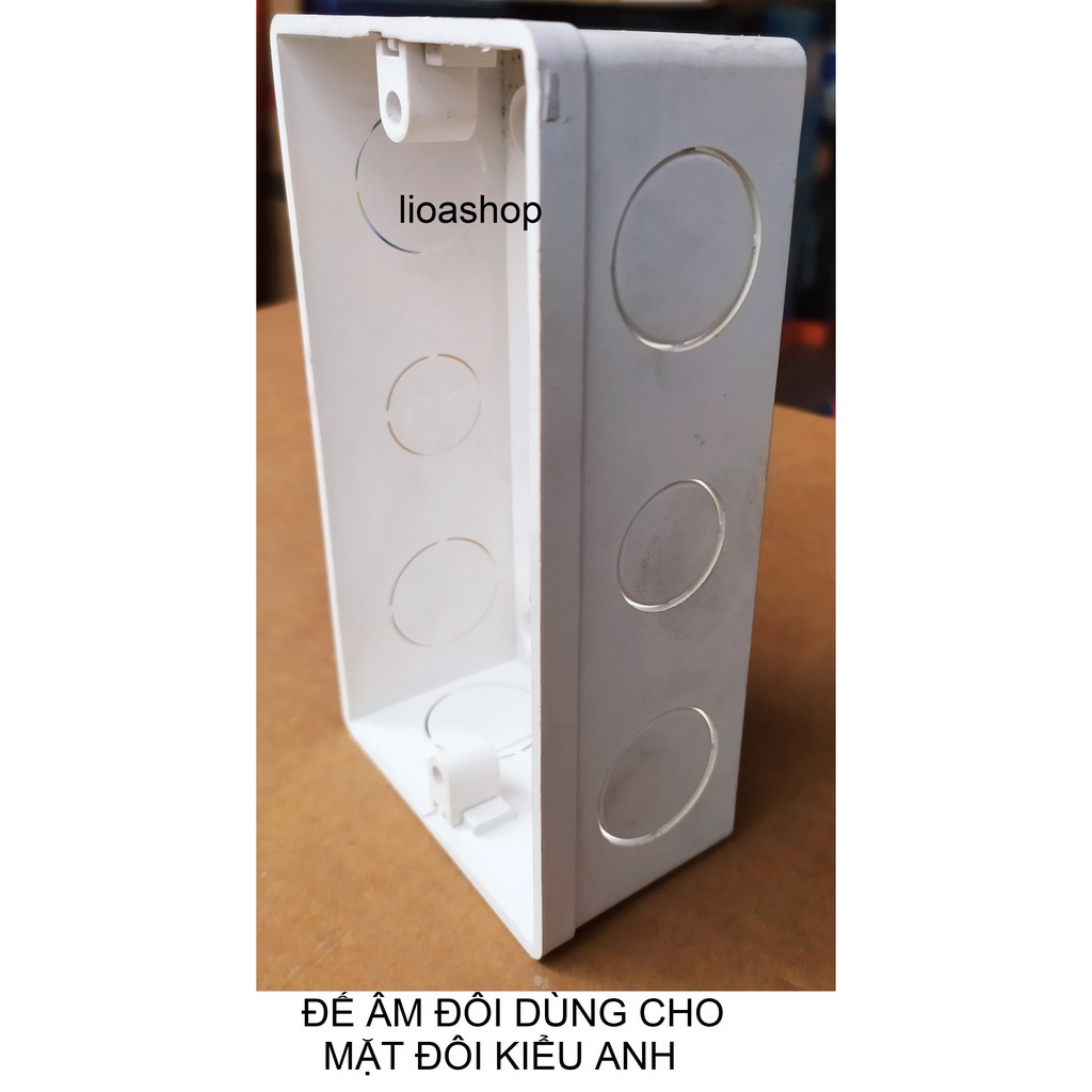 ĐÉ ÂM ĐÔI - ĐẾ NỔI ĐÔI LIOA CHO MẶT ĐÔI KIỂU ANH.