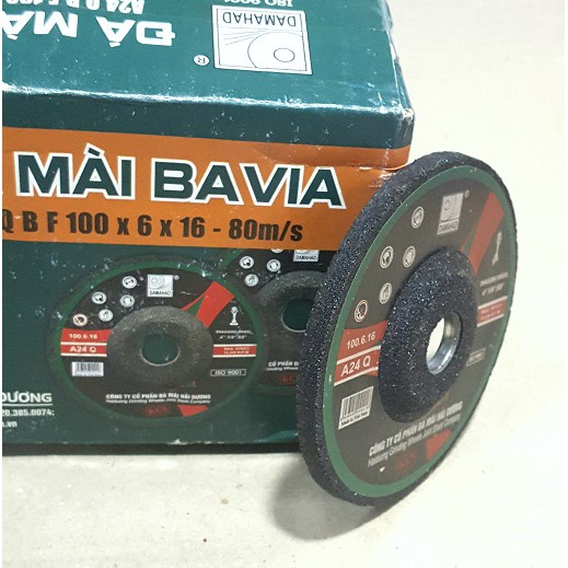 Bộ 2 Đá Mài 1 Tấc A24Q - 100x6mm