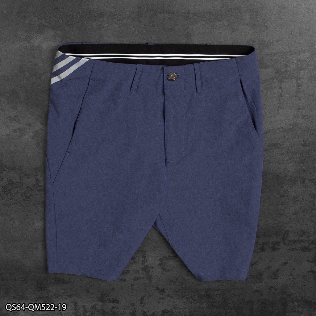 Quần short golf Adidas QS64 - thể thao nam xi dãn xịn in viền lưng VNXK