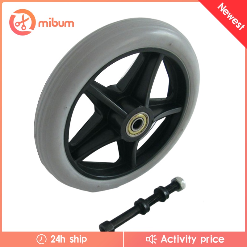 Bánh xe trước 6 inch chống mài mòn thay thế dành cho xe lăn