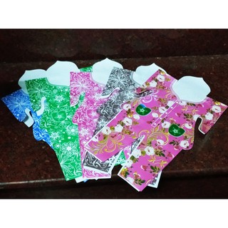 5 bộ áo bé sơ sinh bằng giấy