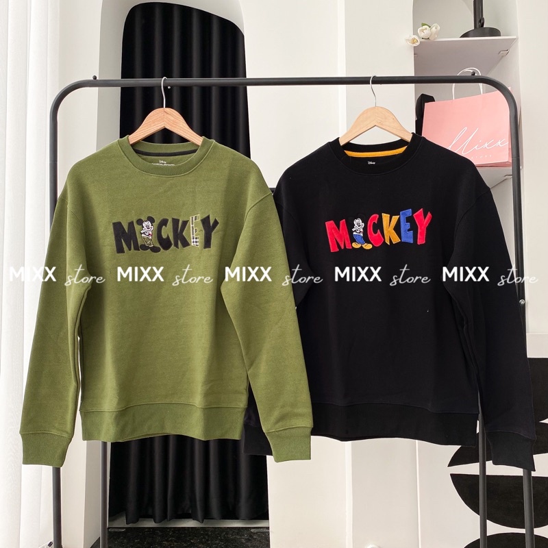 Áo Nỉ Sweater Nữ Thêu Hình Xinh Xắn Chất Chần Bông Dày Dặn Mềm Mịn Hàng Xuất Xịn Cao Cấp Nhiều Màu Phom Rộng Cá Tính