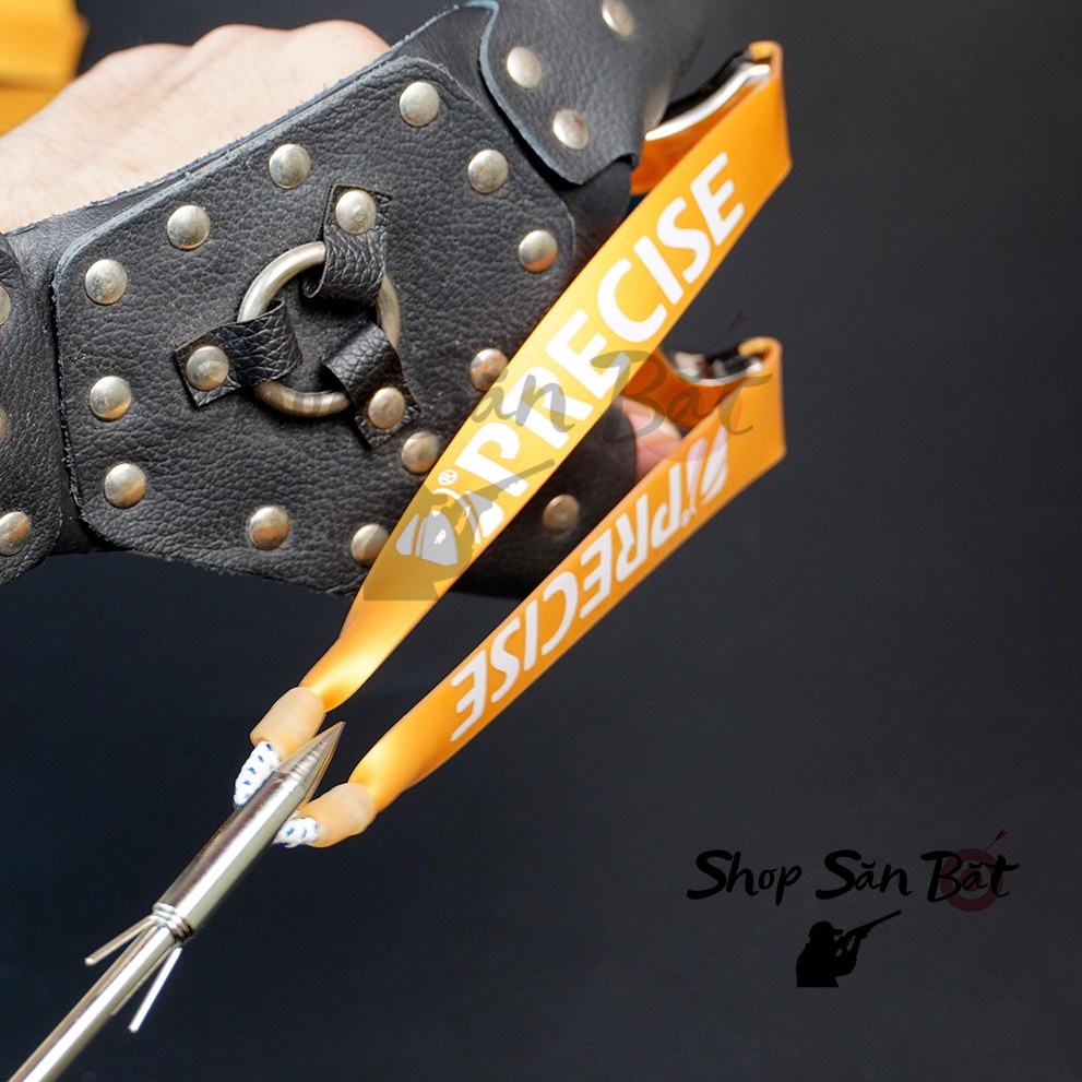 5 Dây Ná cao su Precise bắn cá mũi tên - Thun 0.75-1mm với độ dày siêu bền V3, siêu xạ thủ chuyên dùng đi săn