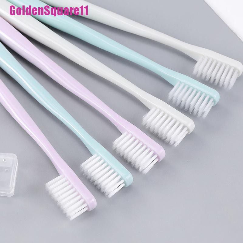 Set 10 bàn chải đánh răng bằng than tre nano chất lượng cao cho người lớn