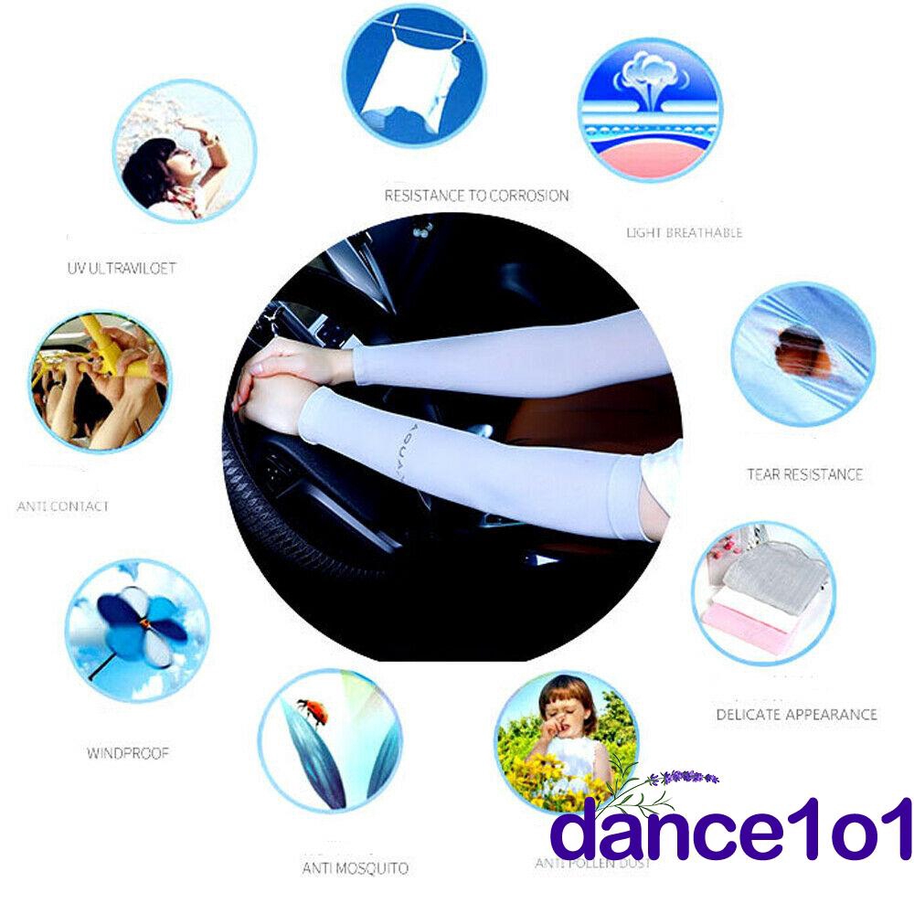 1 Đôi Găng Tay Dài Chống Nắng Tiện Dụng Cho Nam Và Nữ