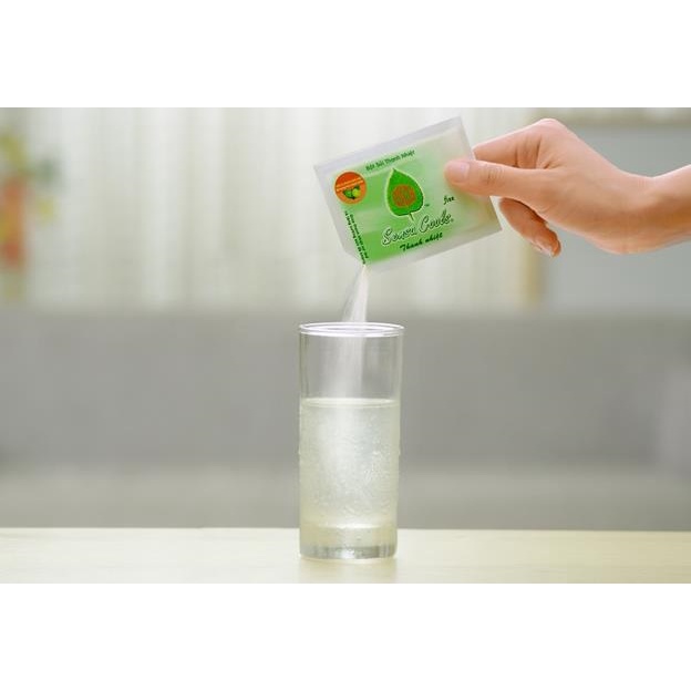 Bột sủi thanh nhiệt Sensa Cools - Bổ sung Vitamin C, giúp thanh nhiệt và tăng đề kháng (Hộp 6 gói)