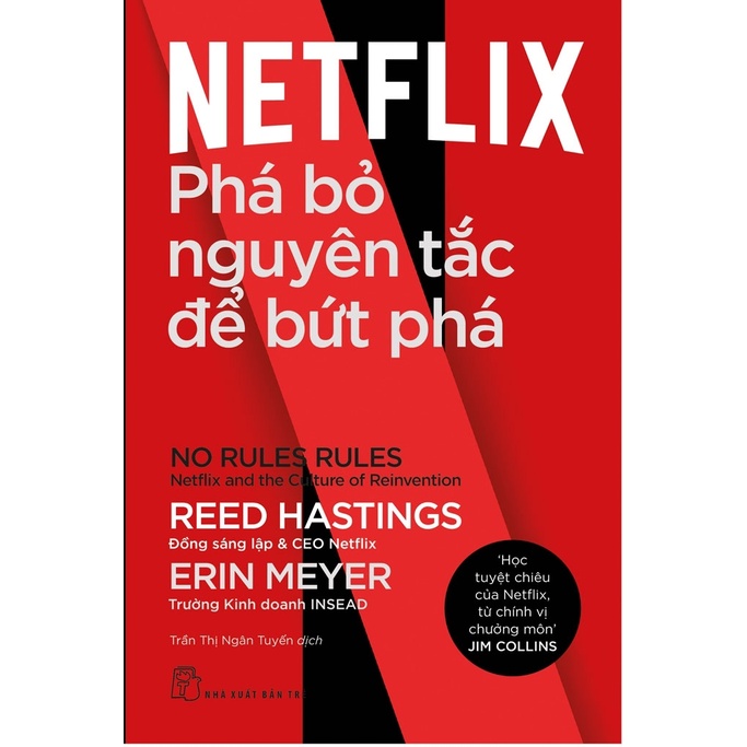 Sách - Netflix - Phá Bỏ Nguyên Tắc Để Bứt Phá