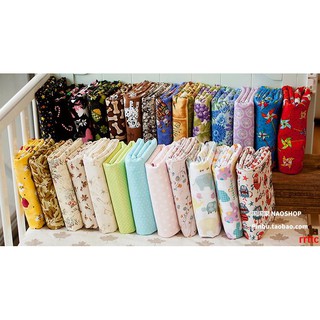 Vải Cotton Nguyên Chất In Họa Tiết Hoạt Hình Kiểu Nhật Hàn Dùng Để May Quần Áo