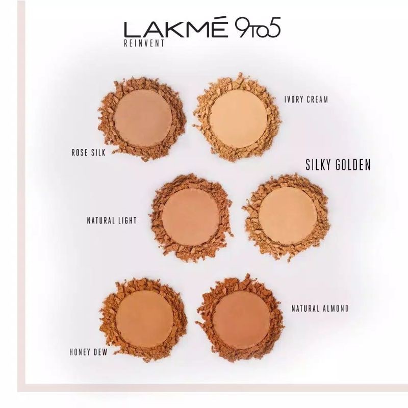 (hàng Mới Về) Set Kem Nền Lakme 9to5 + Phấn Phủ Trang Điểm Hoàn Hảo | BigBuy360 - bigbuy360.vn