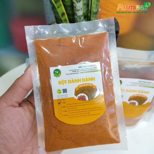 Bột Dành Dành – Bột tạo màu tự nhiên dùng làm xôi và bánh [50g/100g]