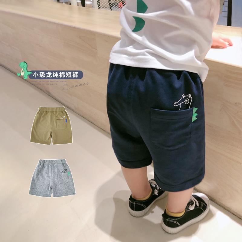 Quần Short Thể Thao Dáng Rộng In Hoạt Hình Kiểu Hàn Quốc Thời Trang Mùa Hè Cho Bé Trai