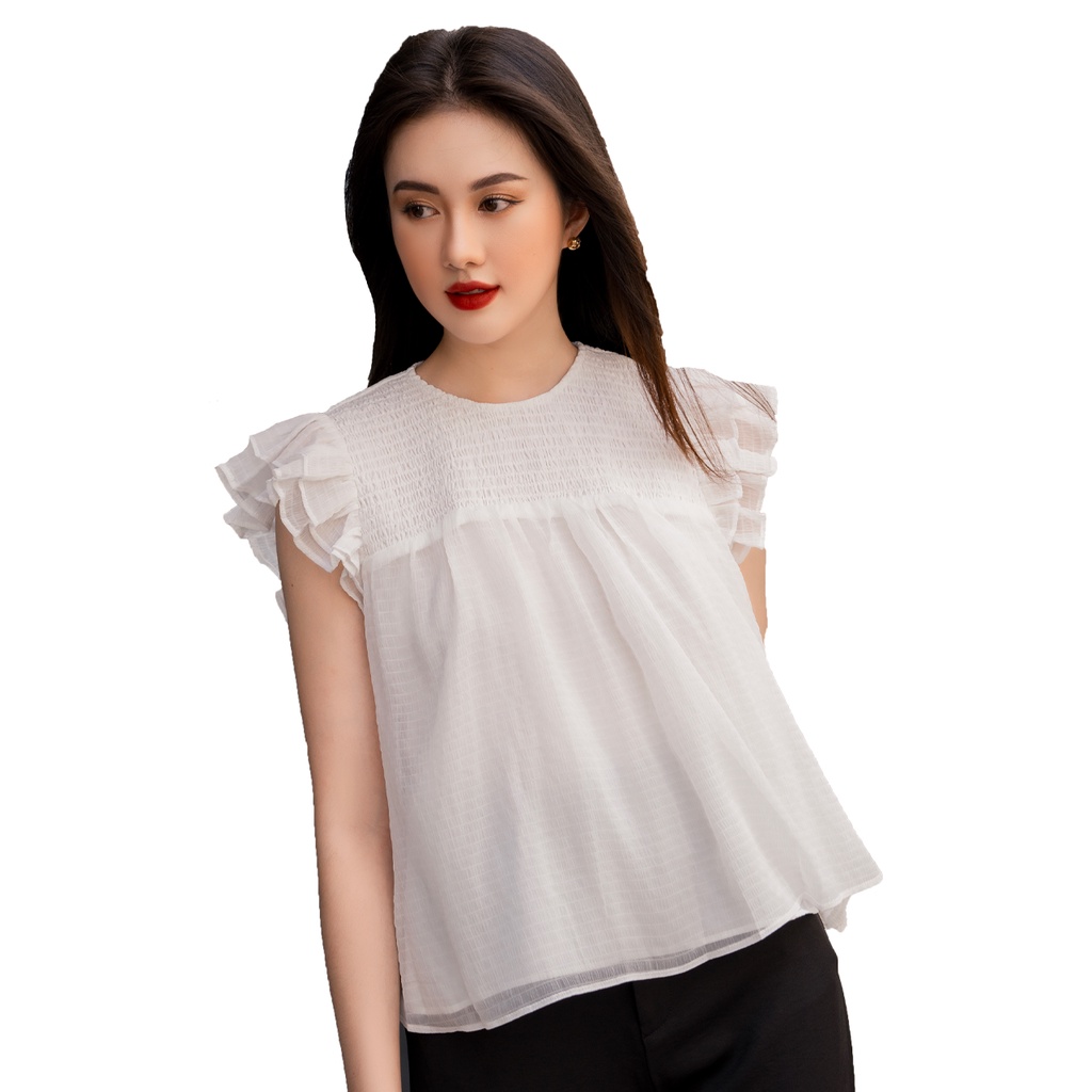 OLV - Áo White Layer Top