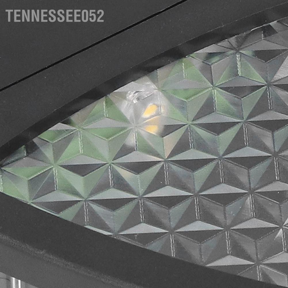 Tennessee052 Tennessee052 LED Solar Wall Lamp Soft Warm Light Long Battery Life IP44 for Home Courtyard Lawn Garden
