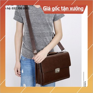 cặp khóa số , cặp da khóa số nâu đốm C2