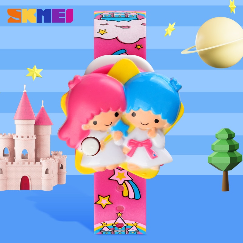 Đồng Hồ Điện Tử Hình Hoạt Hình Đáng Yêu Cho Bé Gái | BigBuy360 - bigbuy360.vn