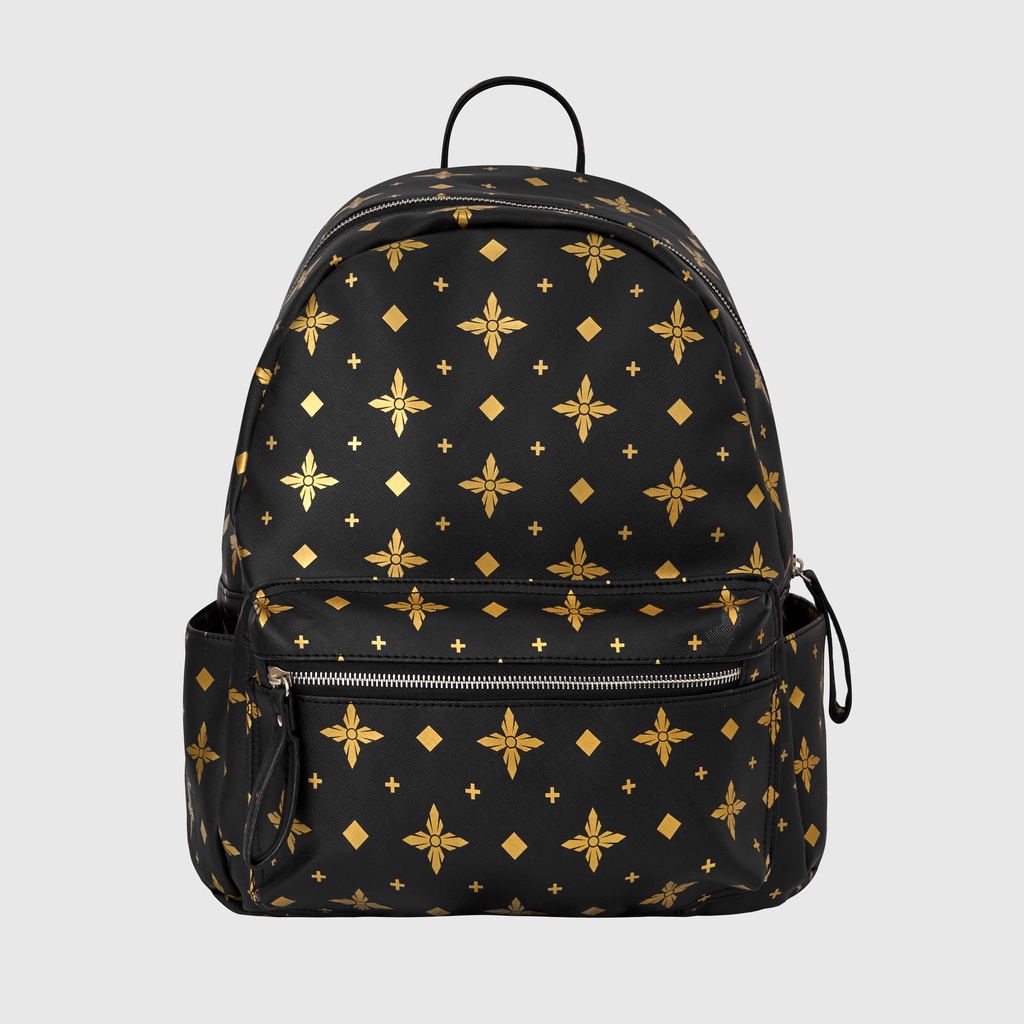 Ba lô Lesavril de Vetements BLS Monogram Black Gold