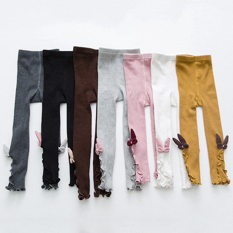 Quần legging giữ ấm thiết kế xinh xắn dành cho bé gái