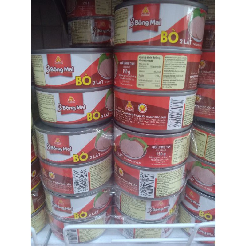 BÒ 2 LÁT 3BM VISSAN 150G