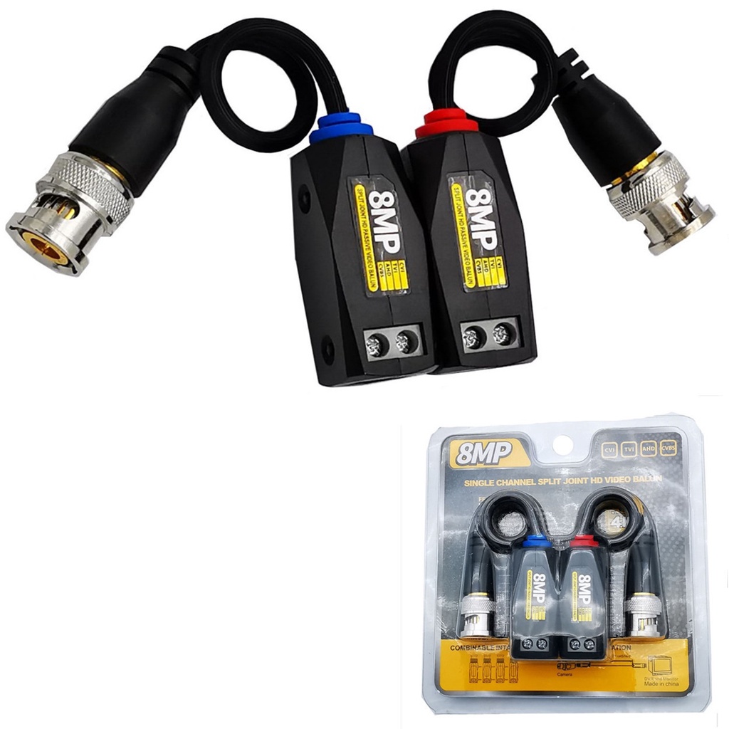 Video balun camera 5MP AHD/CVI/TVI chống nhiễu