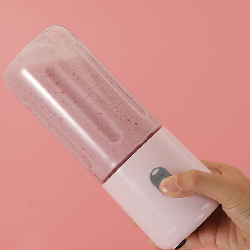 ✿ Máy Xay Sinh Tố Mini Cầm Tay Một Tay 500ml Có Thể Sạc Lại Tiện Dụng