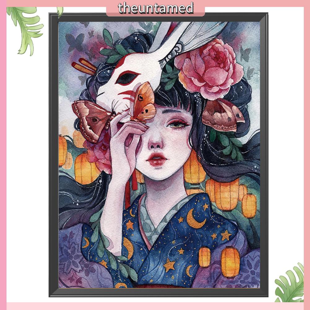 Tranh Thêu 11ct Hình Cô Gái Xinh Xắn | BigBuy360 - bigbuy360.vn