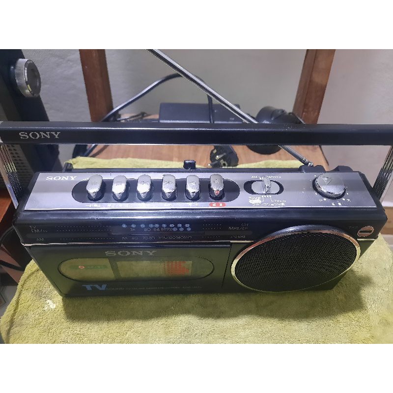 Đài cassette sony cfm 120tv