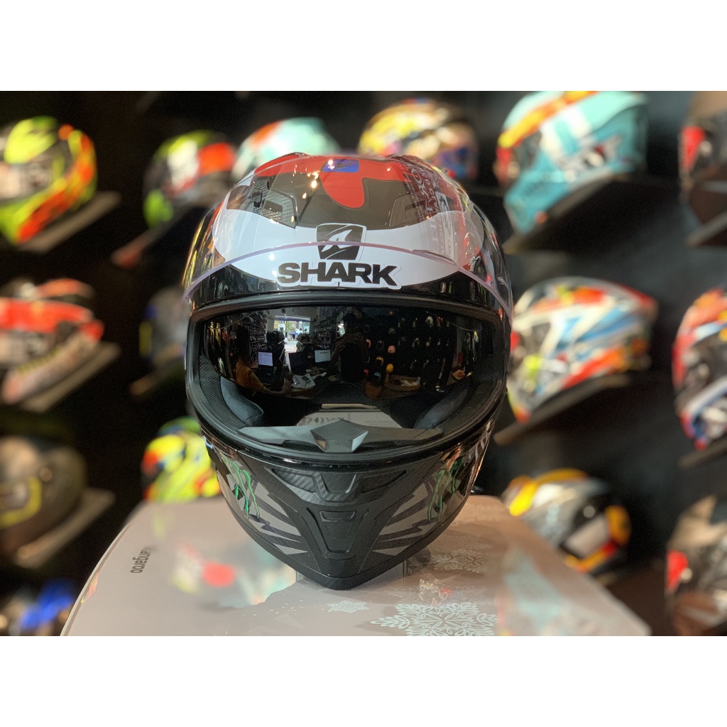 [CHÍNH HÃNG] MŨ BẢO HIỂM FULLFACE ROC 2 KÍNH LÊN TEM SHARK CỰC ĐẸP BẢO HÀNH 12 THÁNG