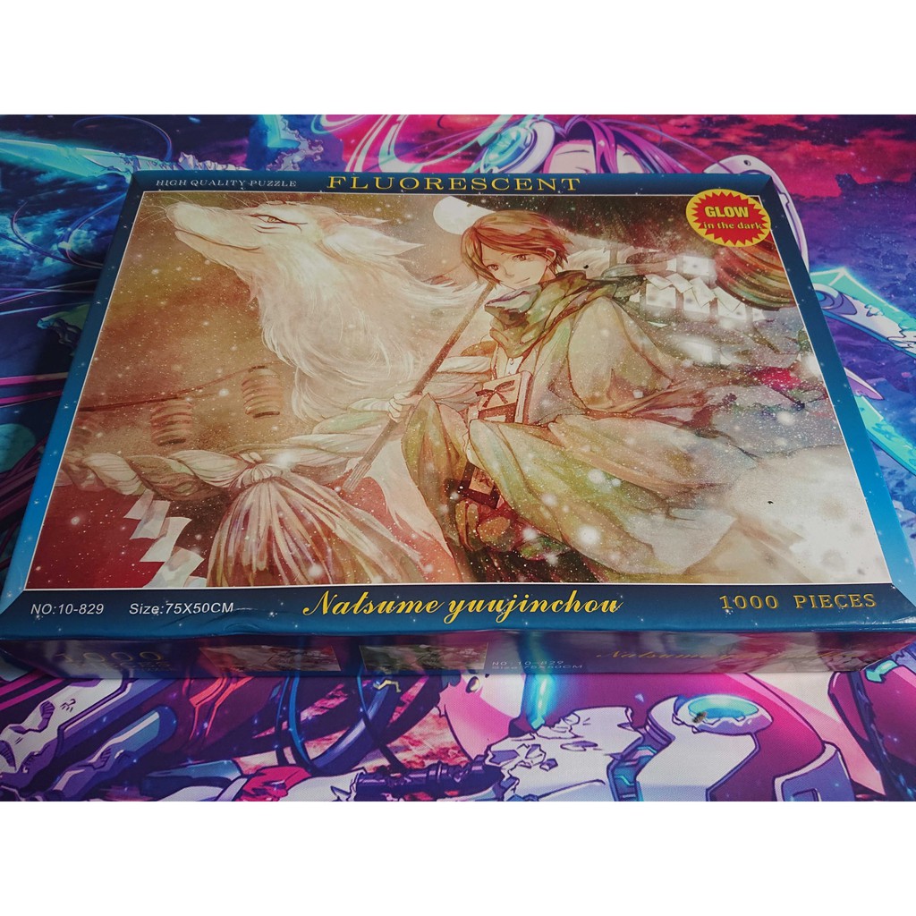 Tranh xếp hình dạ quang anime Natsume 1000 mảnh 10-963 jigsaw puzzle