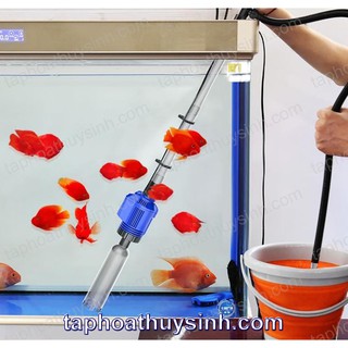 BỘ VỆ SINH NỀN HÚT ĐÁY HÚT PHÂN CÁ SUNSUN HXS 02