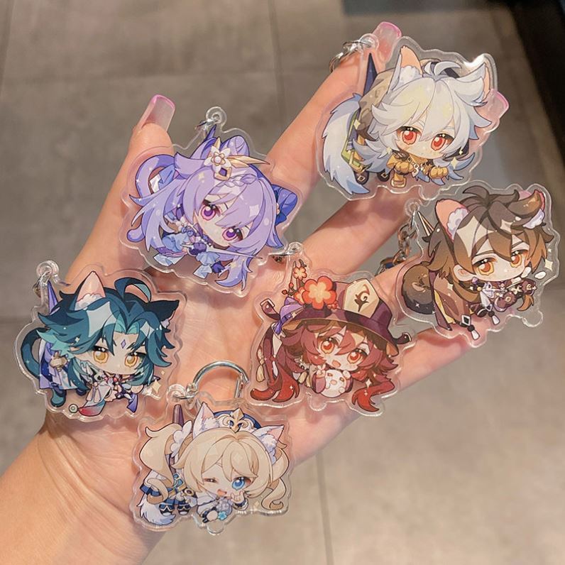 Móc Khóa Kiểu Dáng Hoạt Hình Dễ Thương