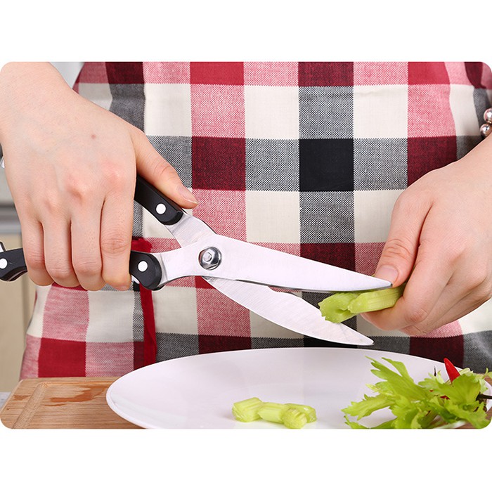 Kéo Cắt Gà Dài 25cm Bằng Thép Có Móc Gài Khóa