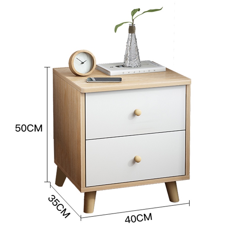 Tab đầu giường, tủ kệ đầu giường 2 tầng phong cách hiện đại - GP174