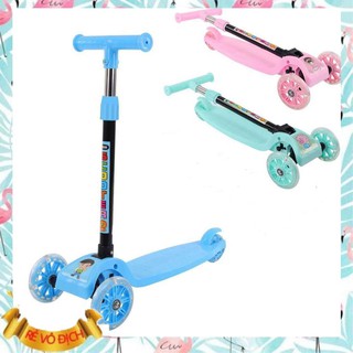 Xe trượt, Xe Scooter 3 Bánh Cho Bé Trượt Phát Sáng [HÀNG NHẬP KHẨU].