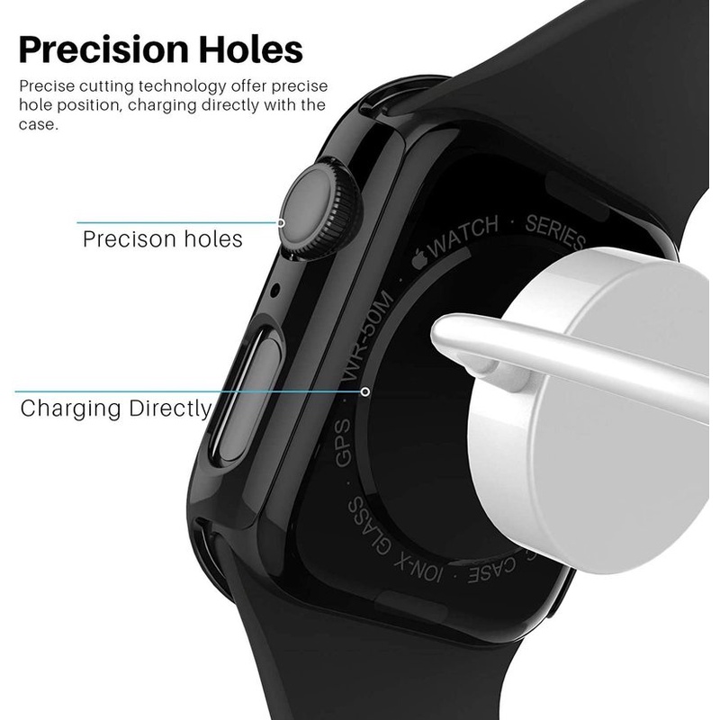 Ốp Bảo Vệ Màn Hình Đồng Hồ 45mm 41mm Cho Apple watch serie 7 Series7