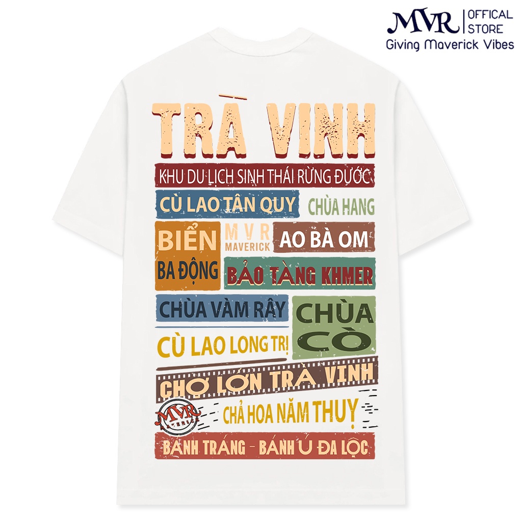 ÁO THUN Trà Vinh under form unisex rộng tay dài lỡ ao cặp gia đình genZ phông cotton fact localbrand MVR BB4195
